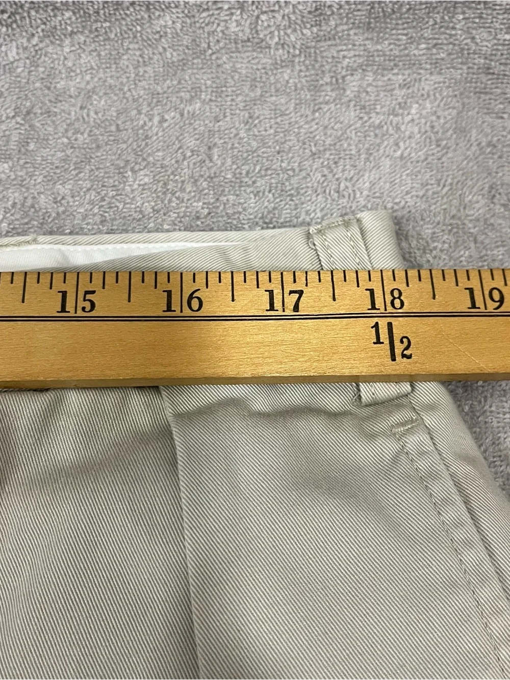 Vintage Polo Ralph Lauren Andrew Pant Mens 36T/38Khaki Pleated Classic Chino